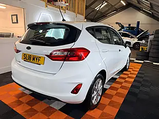 Used 2018 Ford Fiesta Zetec White - Interior and Exterior details 5