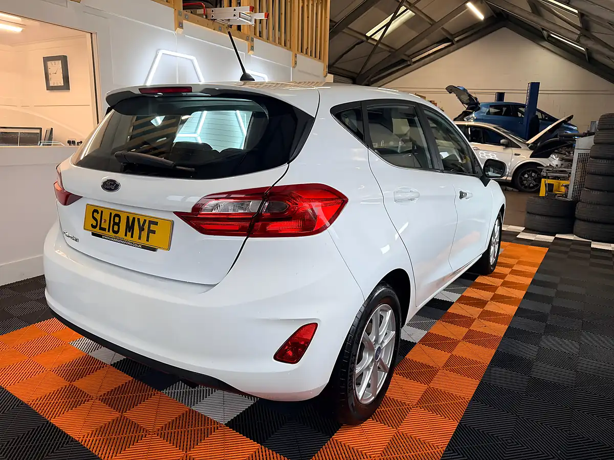 Used 2018 Ford Fiesta Zetec White - Interior and Exterior details 5