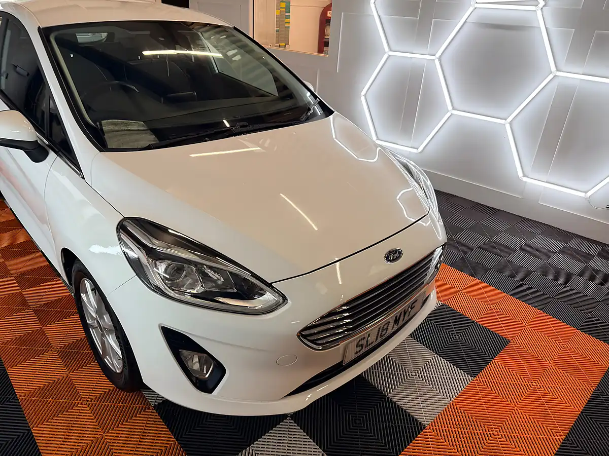 Used 2018 Ford Fiesta Zetec White - Interior and Exterior details 8