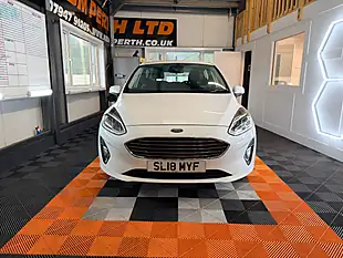 Used 2018 Ford Fiesta Zetec White - Interior and Exterior details 9