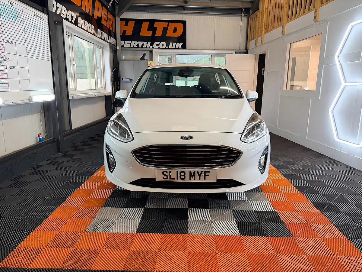 Used 2018 Ford Fiesta Zetec White - Interior and Exterior details 9