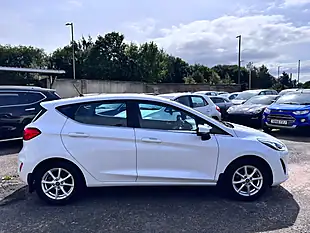 Used 2018 Ford Fiesta Zetec White - Interior and Exterior details 2
