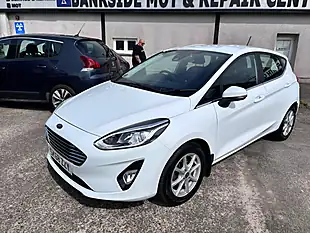 Used 2018 Ford Fiesta Zetec White - Interior and Exterior details 4
