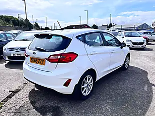 Used 2018 Ford Fiesta Zetec White - Interior and Exterior details 5