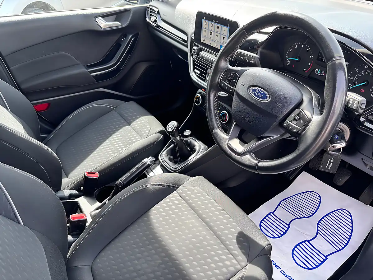 Used 2018 Ford Fiesta Zetec White - Interior and Exterior details 8