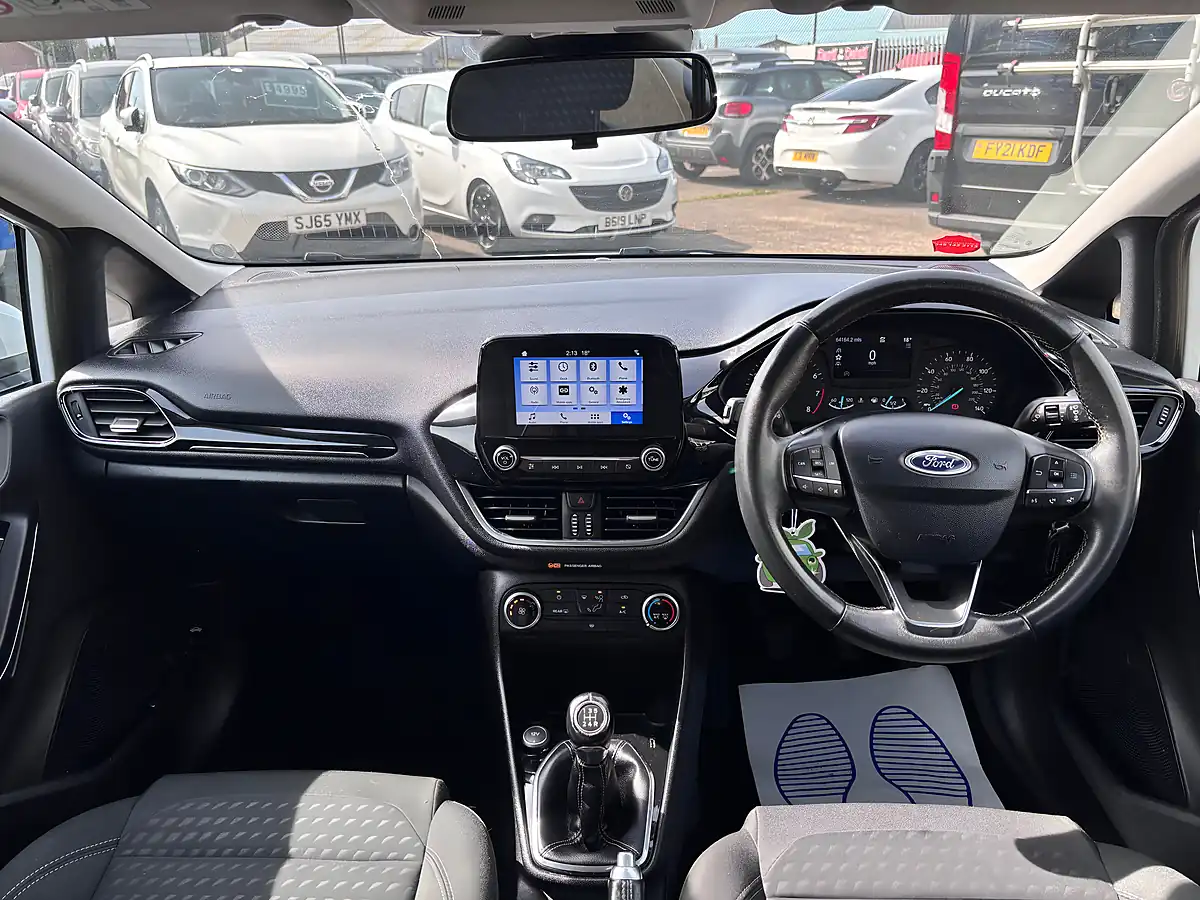 Used 2018 Ford Fiesta Zetec White - Interior and Exterior details 9