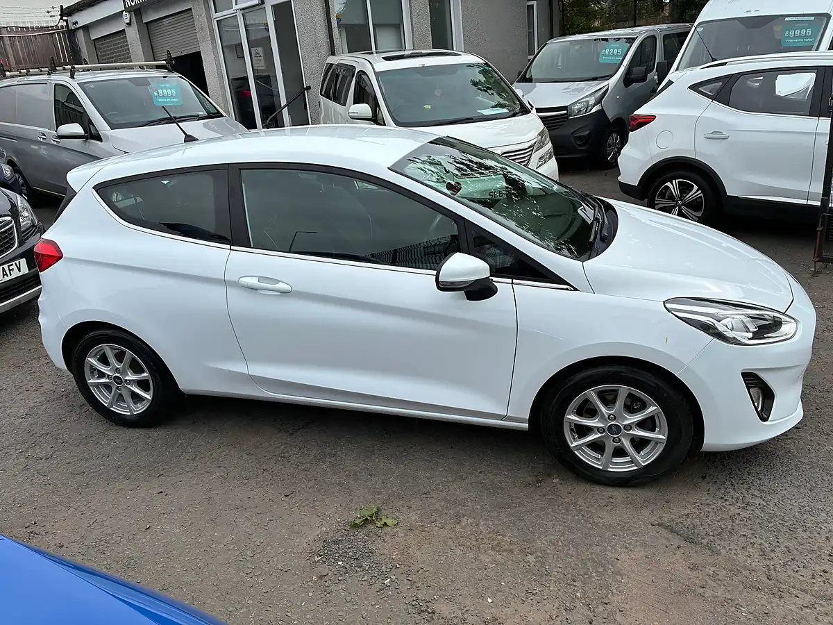 Used 2018 Ford Fiesta Zetec White - Interior and Exterior details 2