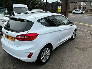 Used 2018 Ford Fiesta Zetec White - Interior and Exterior details 3