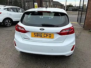 Used 2018 Ford Fiesta Zetec White - Interior and Exterior details 4