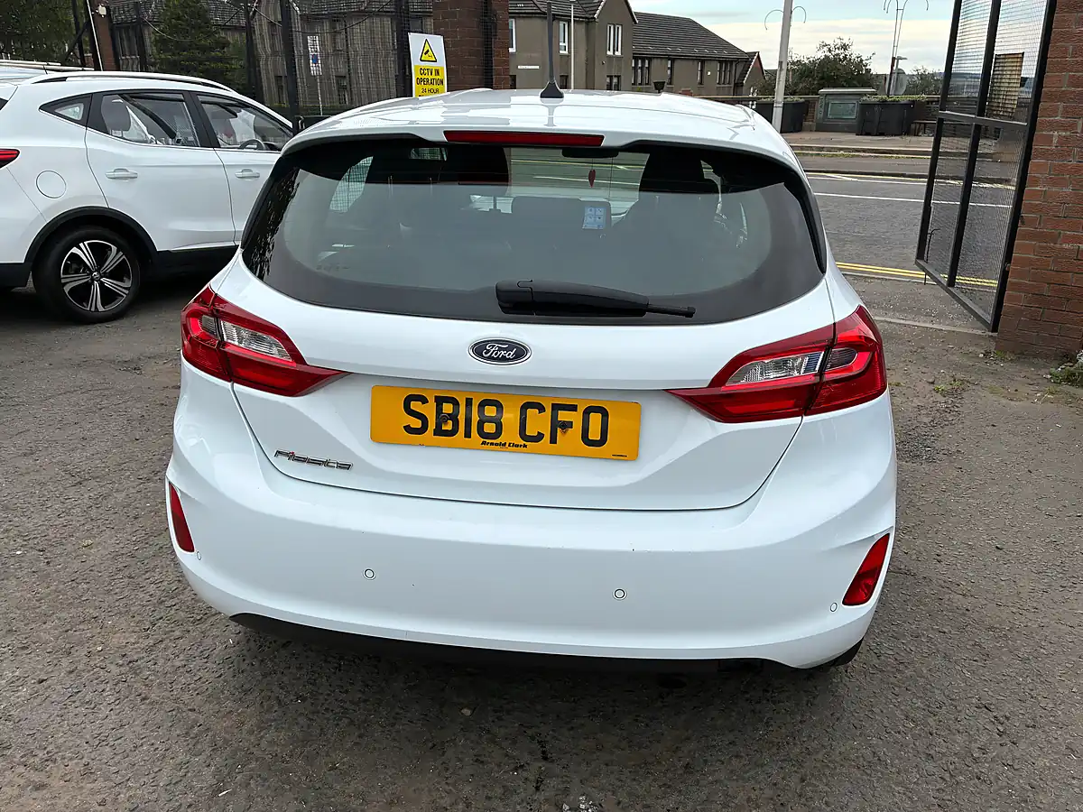Used 2018 Ford Fiesta Zetec White - Interior and Exterior details 4