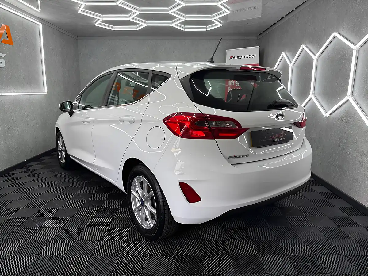 Used 2018 Ford Fiesta Zetec White - Interior and Exterior details 12