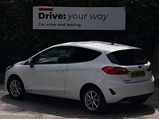 Used 2018 Ford Fiesta Zetec White - Interior and Exterior details 6