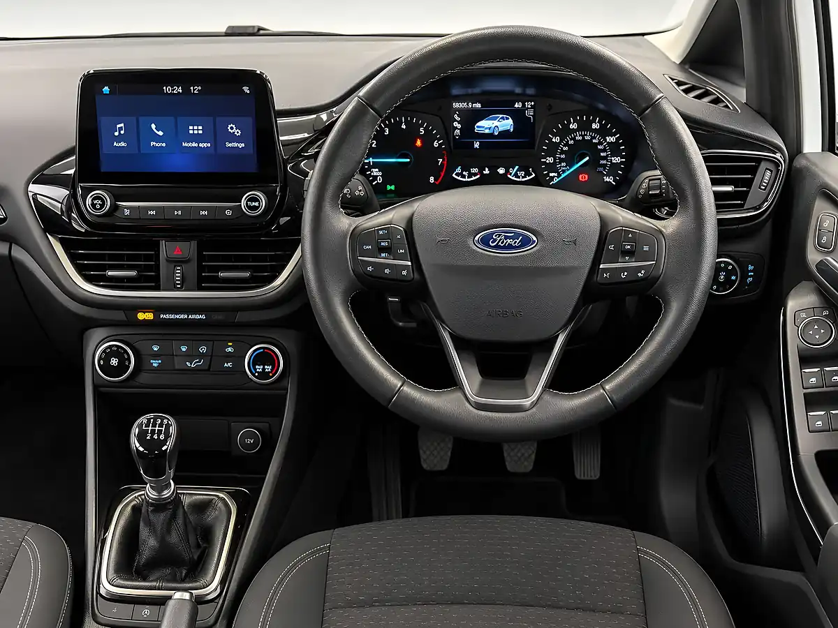 Used 2018 Ford Fiesta Zetec White - Interior and Exterior details 14