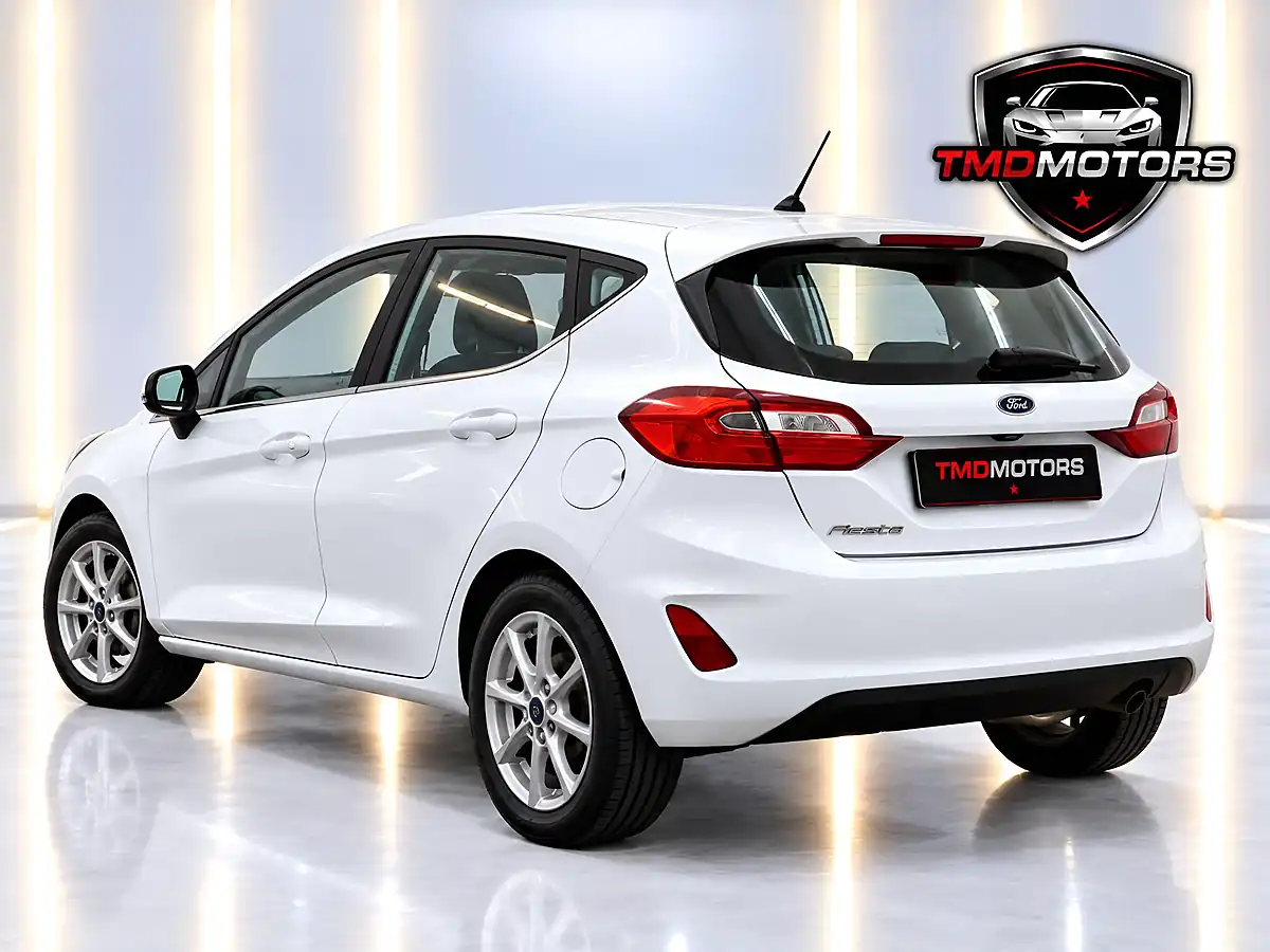 Used 2018 Ford Fiesta Zetec White - Interior and Exterior details 4