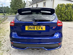 Used 2018 Ford Focus ST-3 Blue - Interior and Exterior details 11