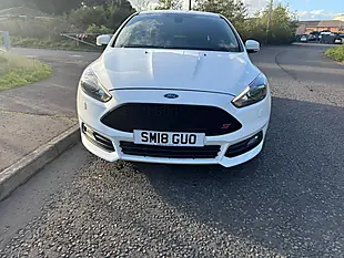 Used 2018 Ford Focus ST-3 White - Interior and Exterior details 2
