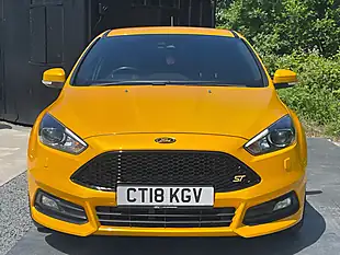 Used 2018 Ford Focus ST-3 Yellow - Interior and Exterior details 2