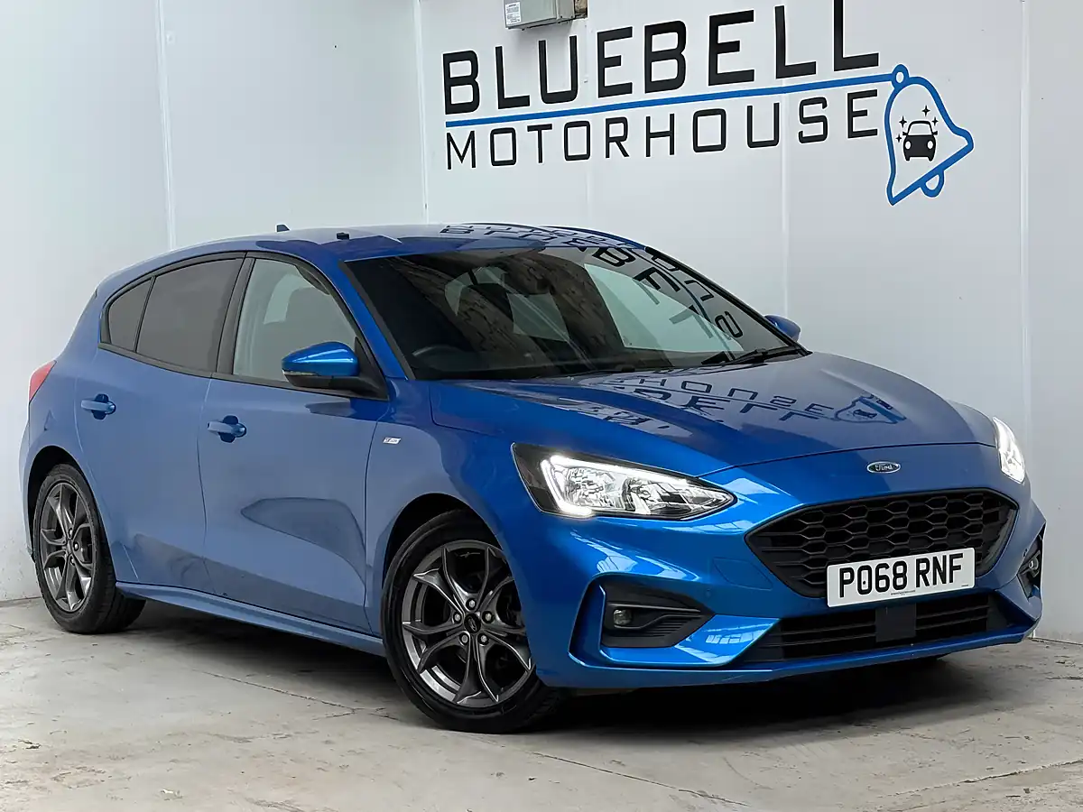 Used 2018 Ford Focus ST-Line Desert Island Blue - Front View