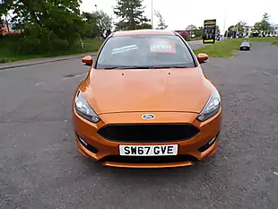Used 2018 Ford Focus ST-Line Orange - Interior and Exterior details 14