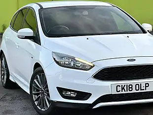 Used 2018 Ford Focus ST-Line White - Interior and Exterior details 2