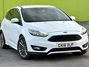 Used 2018 Ford Focus ST-Line White - Interior and Exterior details 8