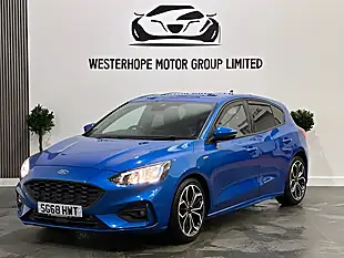 Used 2018 Ford Focus ST-Line X Blue - Interior and Exterior details 14
