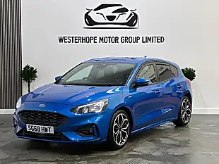 Used 2018 Ford Focus ST-Line X Blue - Interior and Exterior details 16