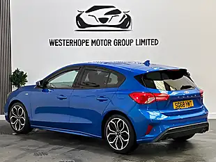 Used 2018 Ford Focus ST-Line X Blue - Interior and Exterior details 2