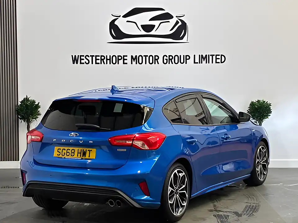 Used 2018 Ford Focus ST-Line X Blue - Interior and Exterior details 4