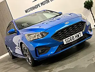 Used 2018 Ford Focus ST-Line X Blue - Interior and Exterior details 7
