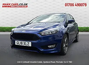 Used 2018 Ford Focus ST-Line X Blue - Interior and Exterior details 2