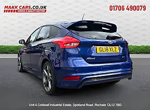 Used 2018 Ford Focus ST-Line X Blue - Interior and Exterior details 3