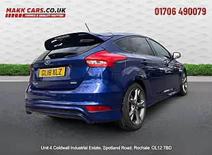 Used 2018 Ford Focus ST-Line X Blue - Interior and Exterior details 4