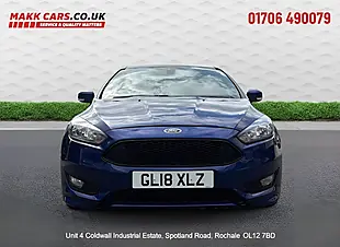 Used 2018 Ford Focus ST-Line X Blue - Interior and Exterior details 7