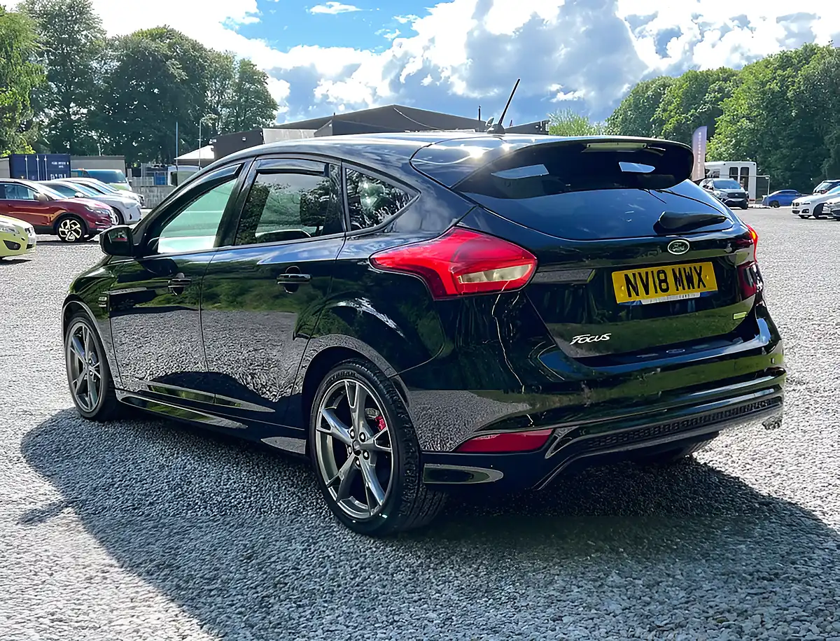 Used 2018 Ford Focus ST-Line X Shadow Black - Interior and Exterior details 5