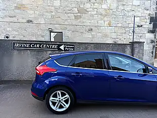 Used 2018 Ford Focus Titanium Blue - Interior and Exterior details 4