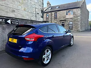 Used 2018 Ford Focus Titanium Blue - Interior and Exterior details 5