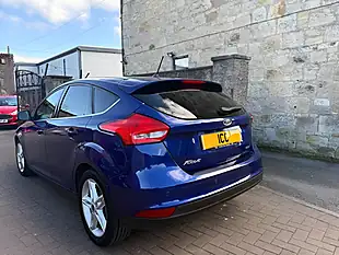 Used 2018 Ford Focus Titanium Blue - Interior and Exterior details 6