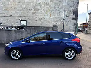 Used 2018 Ford Focus Titanium Blue - Interior and Exterior details 7