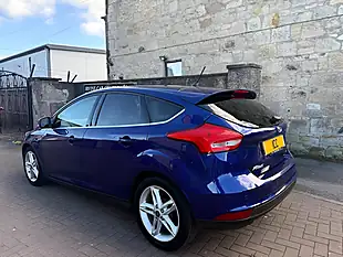 Used 2018 Ford Focus Titanium Blue - Interior and Exterior details 8
