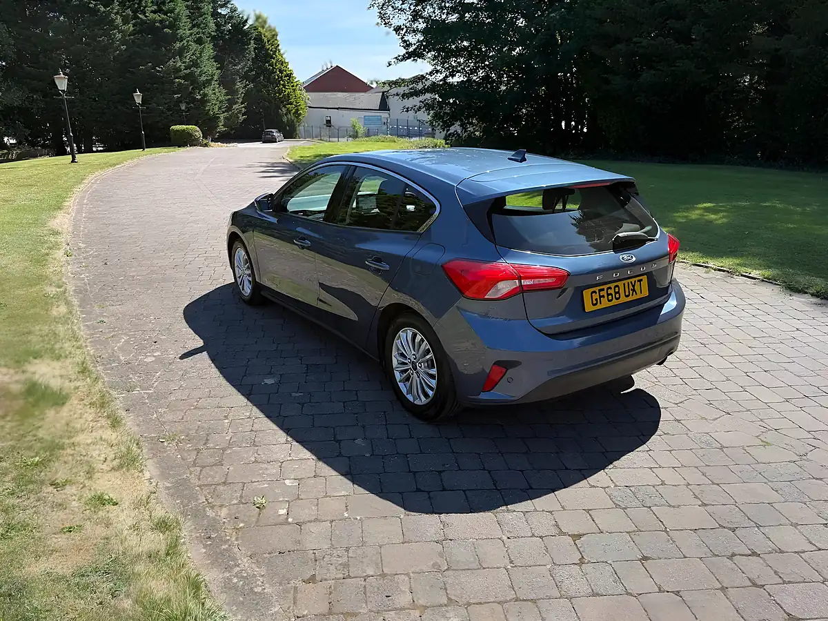 Used 2018 Ford Focus Titanium Blue - Interior and Exterior details 6