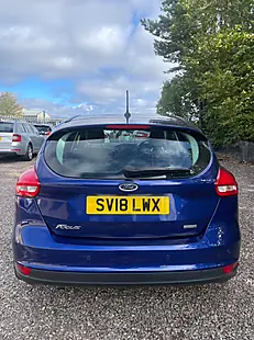 Used 2018 Ford Focus Titanium Deep Impact Blue - Interior and Exterior details 6
