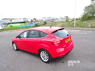Used 2018 Ford Focus Titanium Red - Interior and Exterior details 10