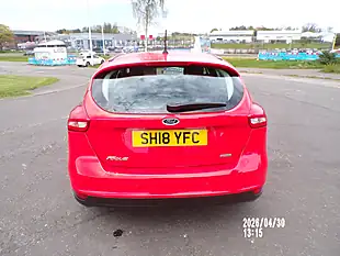 Used 2018 Ford Focus Titanium Red - Interior and Exterior details 11