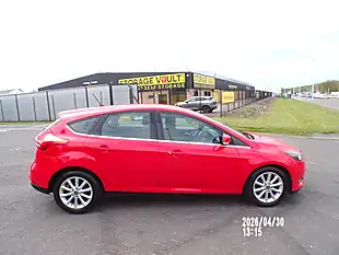Used 2018 Ford Focus Titanium Red - Interior and Exterior details 12