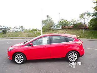 Used 2018 Ford Focus Titanium Red - Interior and Exterior details 2