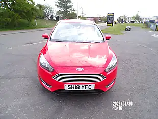 Used 2018 Ford Focus Titanium Red - Interior and Exterior details 5