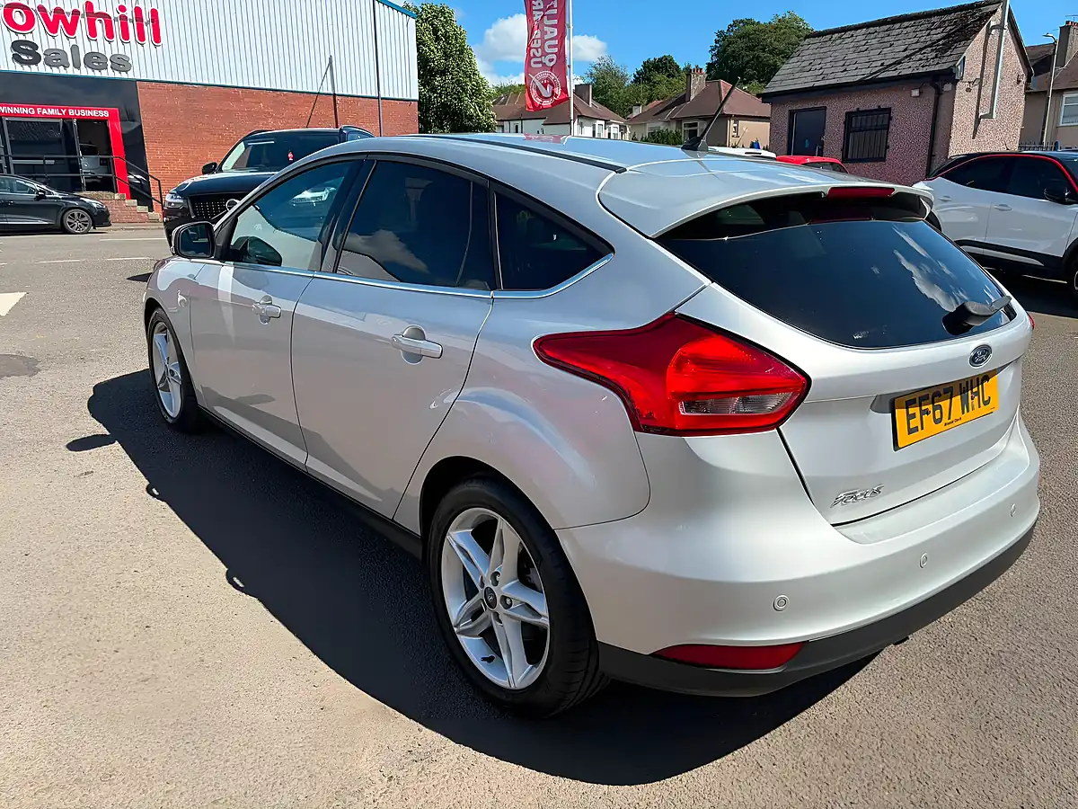 Used 2018 Ford Focus Titanium Silver - Interior and Exterior details 8