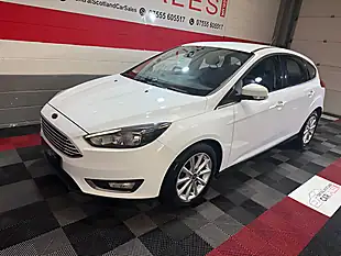 Used 2018 Ford Focus Titanium White - Interior and Exterior details 2