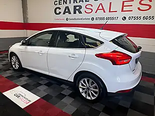 Used 2018 Ford Focus Titanium White - Interior and Exterior details 9